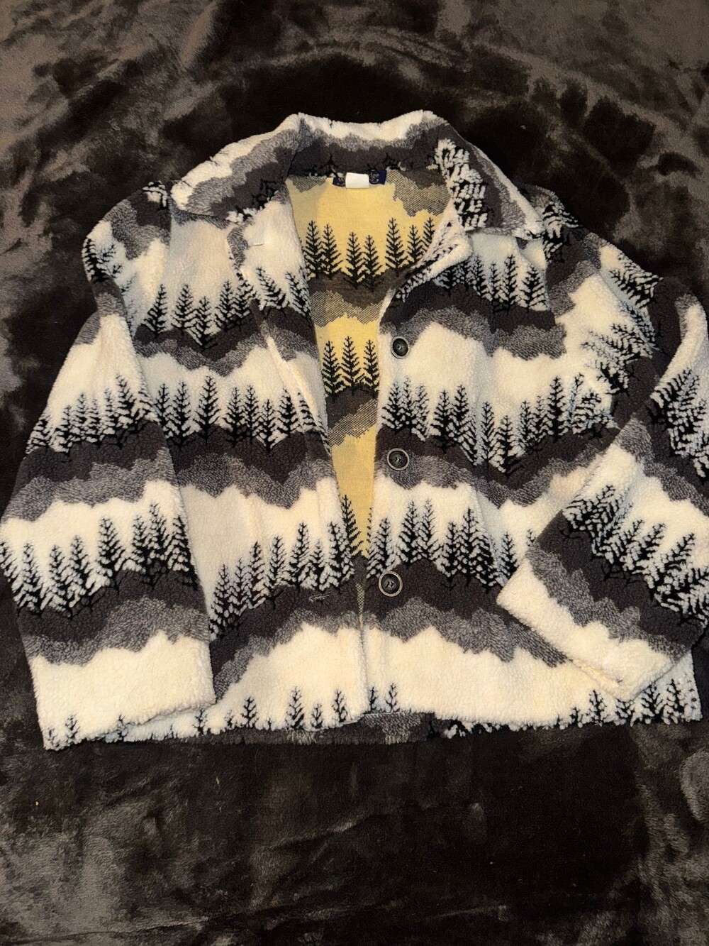 90’s Vintage Willow Ridge button up fleece size meduilm